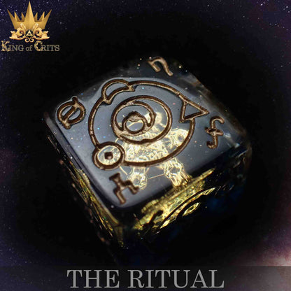 "THE RITUAL" - RESIN DICE SET - KING OF CRITS ORIGINAL