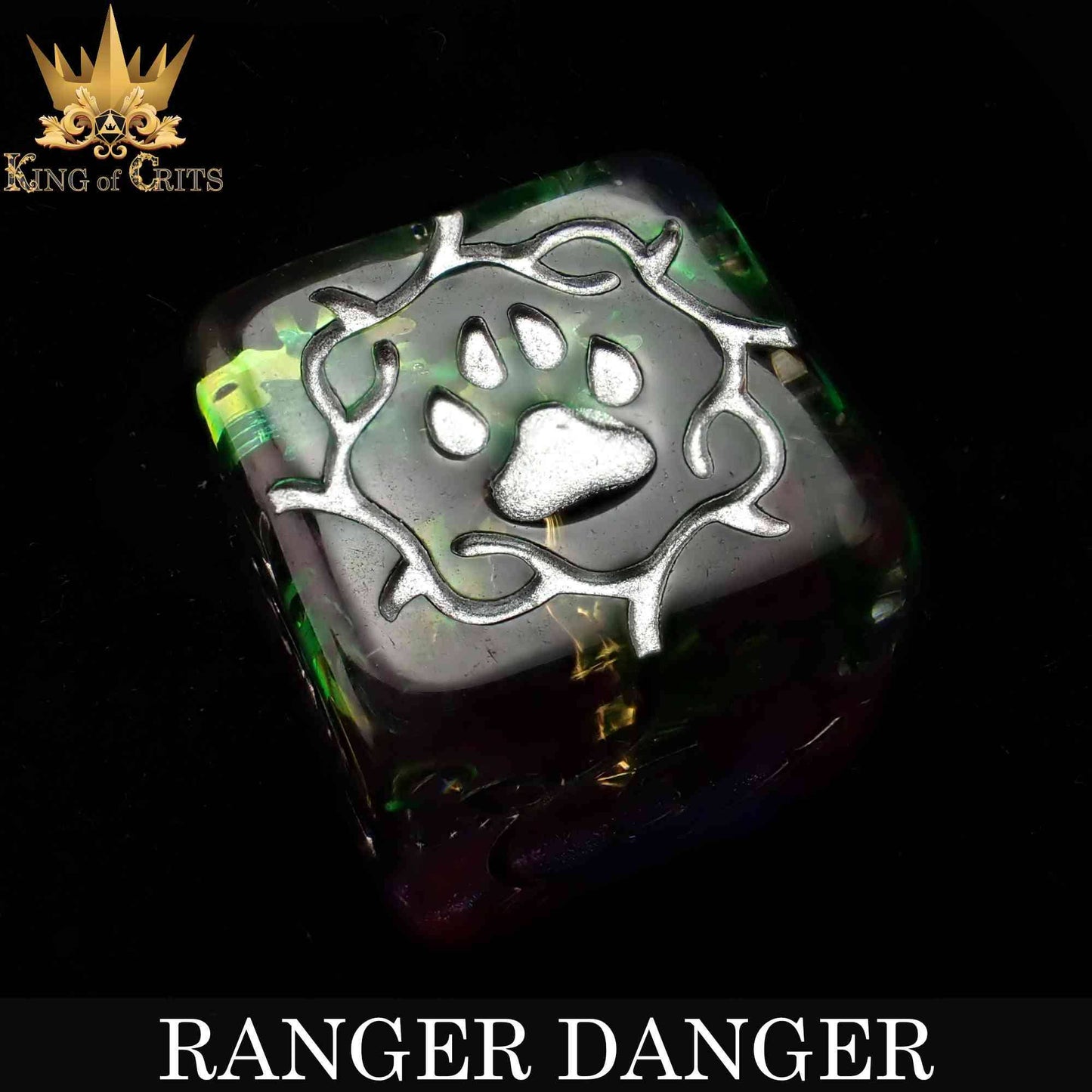 "RANGER DANGER" - HUNTER DICE SET - CING OF CRITS ORIGINAL