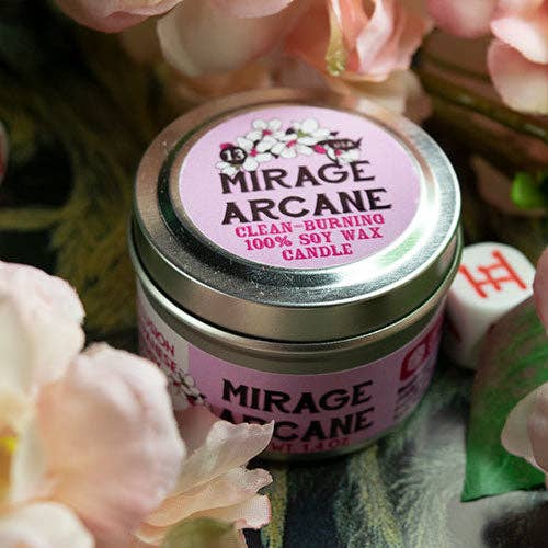 "MIRAGE ARCANE" - GAMING CANDLE - CHERRYBLOSSOM