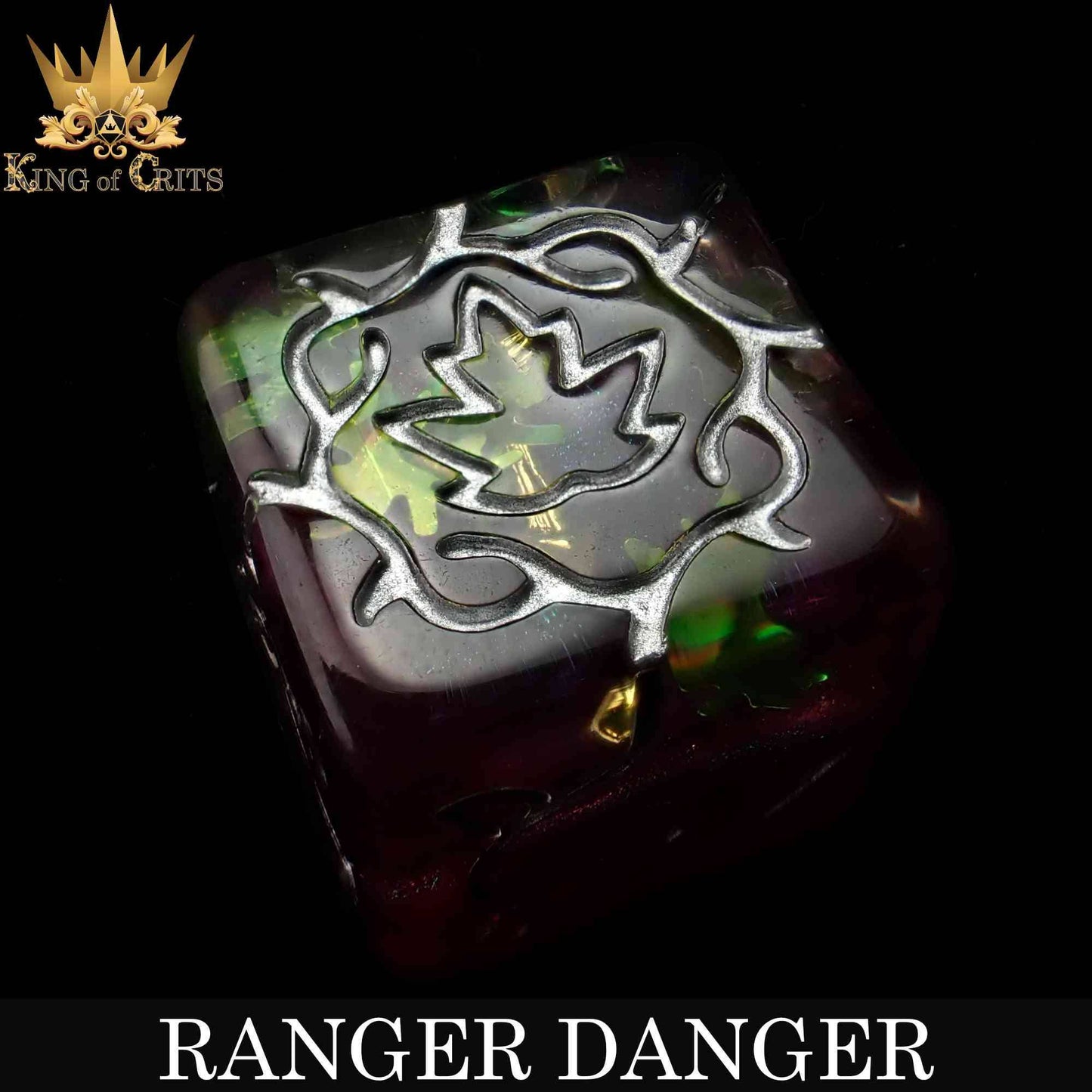 "RANGER DANGER" - HUNTER DICE SET - CING OF CRITS ORIGINAL