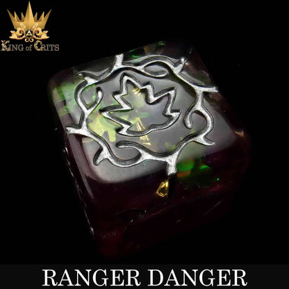 "RANGER DANGER" - HUNTER DICE SET - CING OF CRITS ORIGINAL