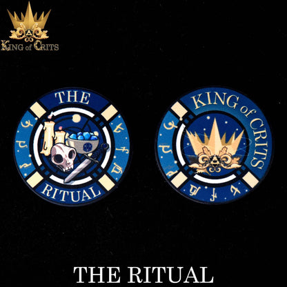 "THE RITUAL" - RESIN DICE SET - KING OF CRITS ORIGINAL