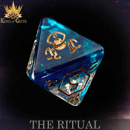 "THE RITUAL" - RESIN DICE SET - KING OF CRITS ORIGINAL