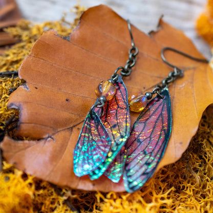 “FAIRYTALE” – FAIRYWINGS JEWELRY SET – ANTIQUE BRONZE