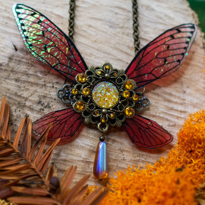 “FAIRYTALE” – FAIRYWINGS JEWELRY SET – ANTIQUE BRONZE
