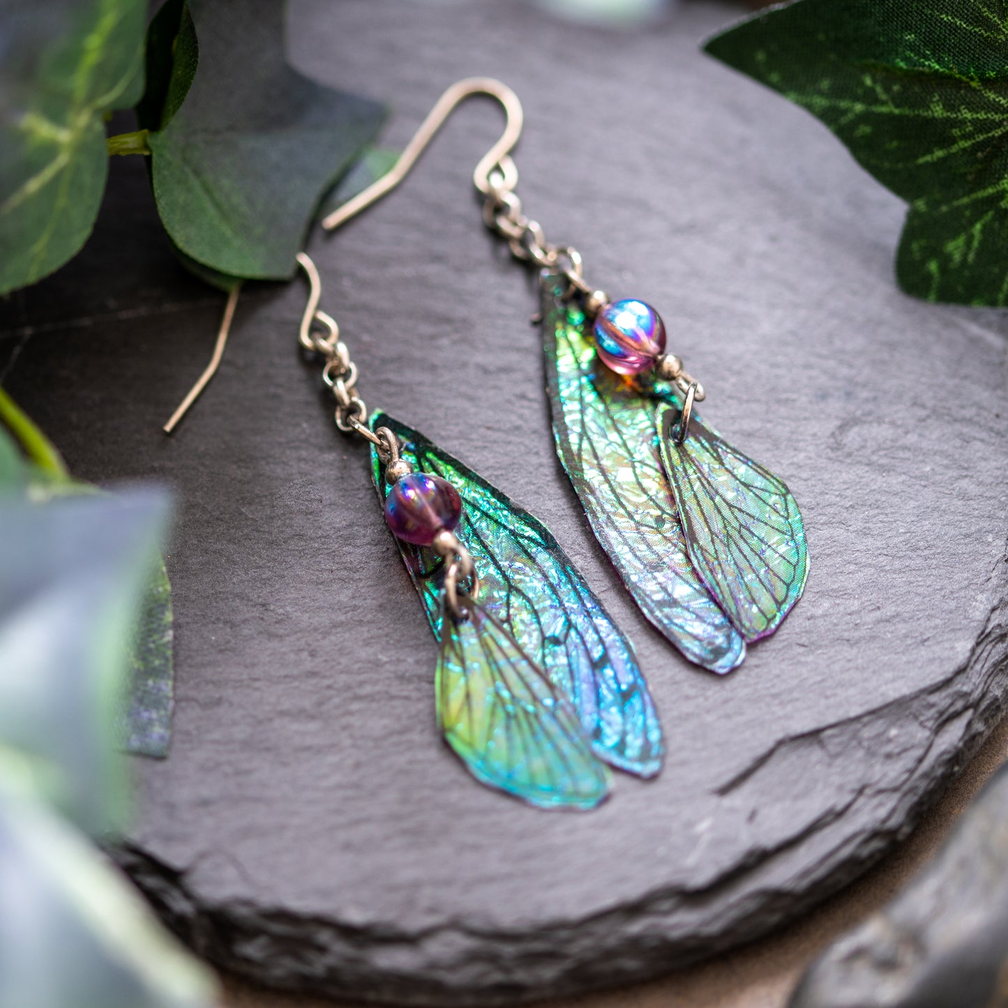 “FAIRYTALE” – FAIRYWINGS JEWELRY SET – ANTIQUE SILVER