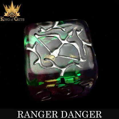 "RANGER DANGER" - HUNTER DICE SET - CING OF CRITS ORIGINAL
