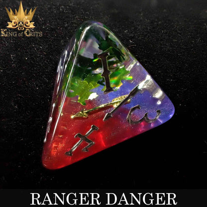 "RANGER DANGER" - HUNTER DICE SET - CING OF CRITS ORIGINAL