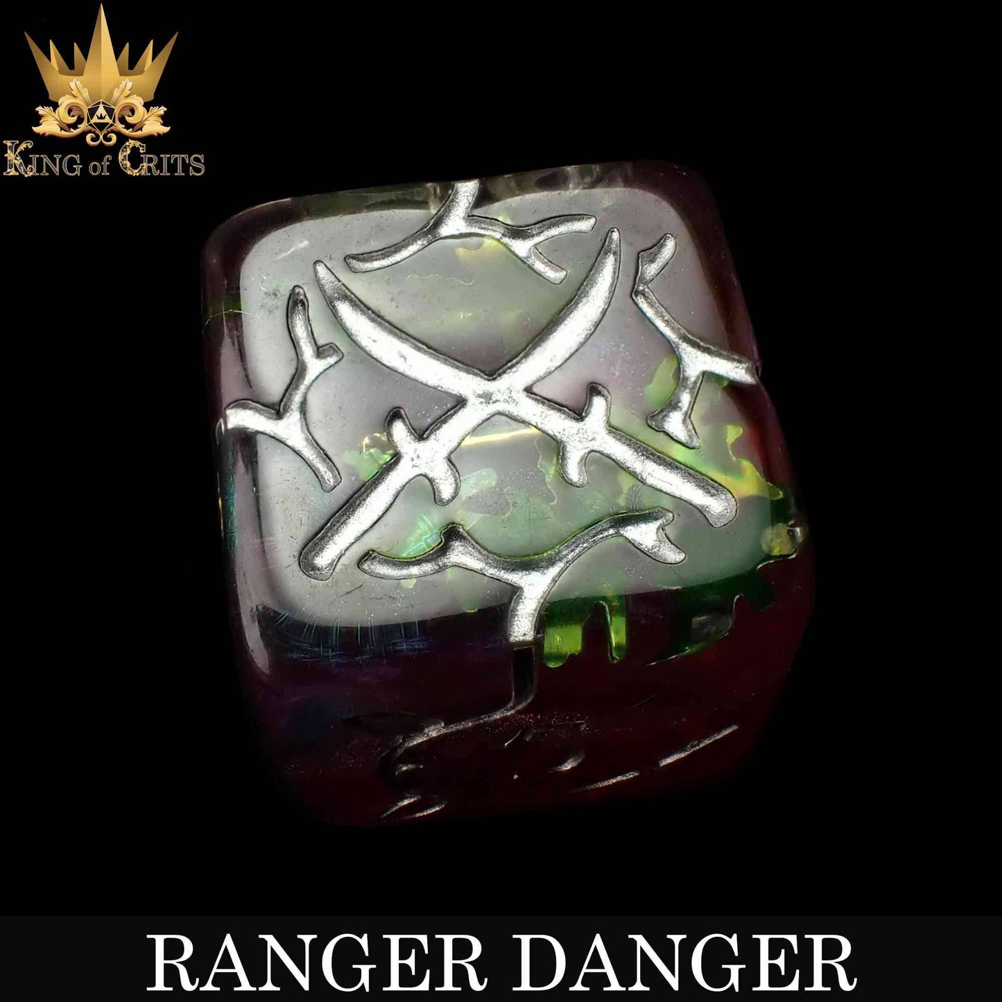 "RANGER DANGER" - HUNTER DICE SET - CING OF CRITS ORIGINAL