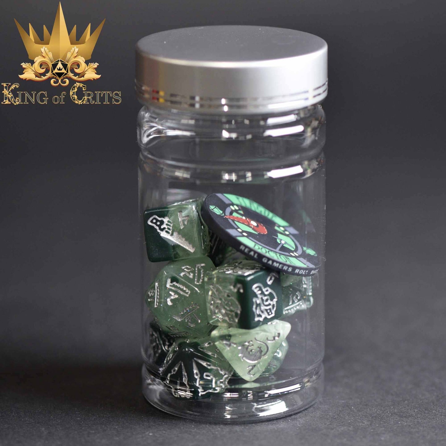 "ONE PUNCH MONK" - RESIN DICE SET - KING OF CRITS ORIGINAL