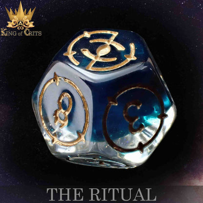 "THE RITUAL" - RESIN DICE SET - KING OF CRITS ORIGINAL