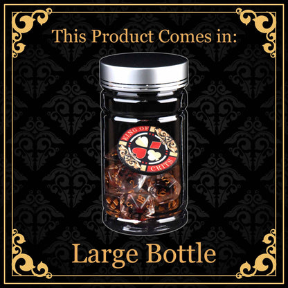 "MAGICAL GIRLS" - RESIN DICE SET - KING OF CRITS ORIGINAL